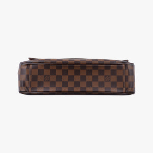 Pre-owned Louis Vuitton SHELTON EBENE Damier Canvas N41149 shoulderbag | stylenewstar