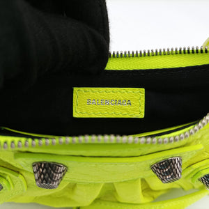 Vintage Balenciaga Le Cagole Yellow lambskin  shoulderbag | stylenewstar