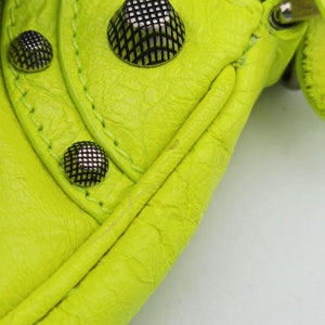 Vintage Balenciaga Le Cagole Yellow lambskin  shoulderbag | stylenewstar