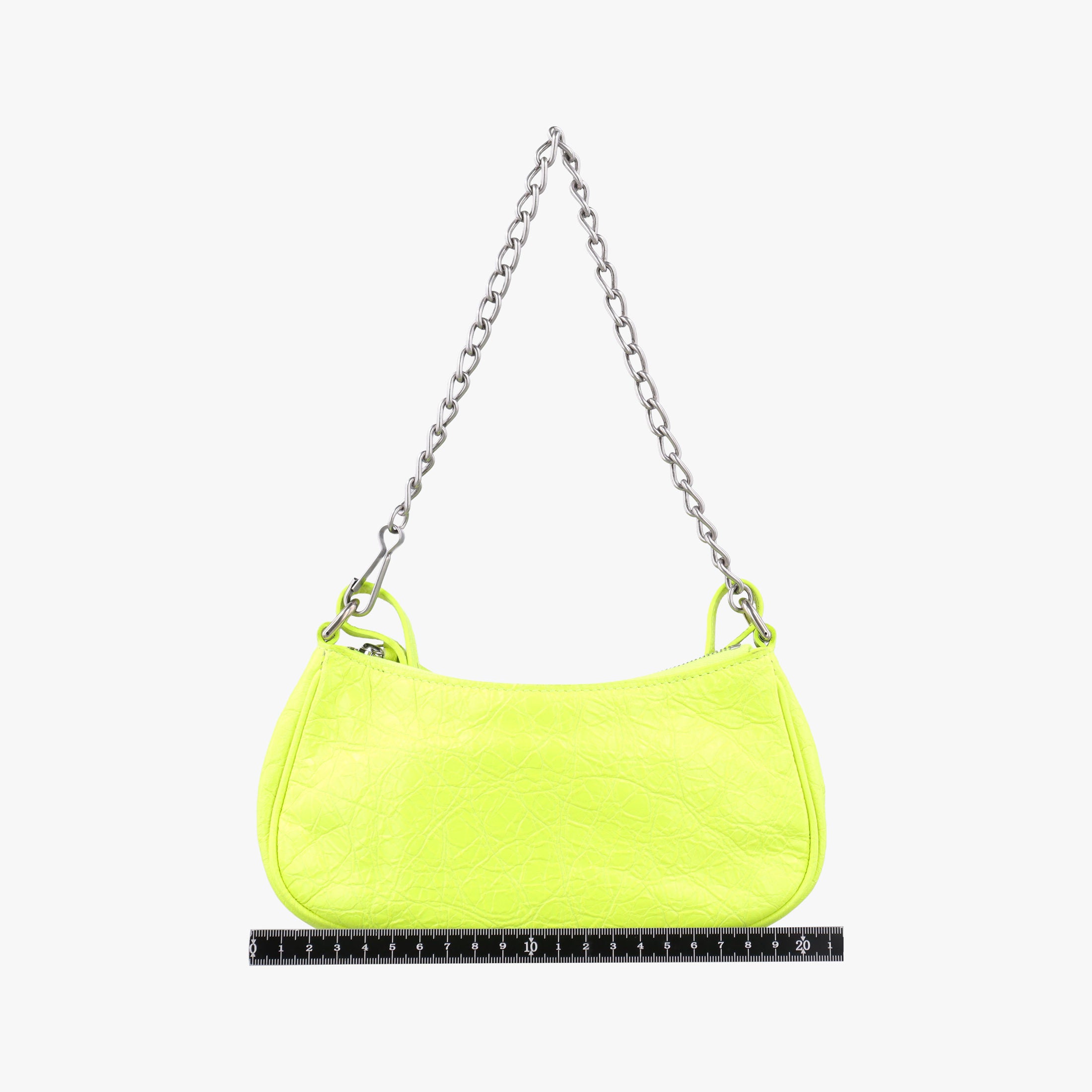 Vintage Balenciaga Le Cagole Yellow lambskin  shoulderbag | stylenewstar