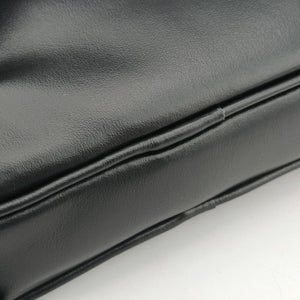 Vintage Miu Miu Logo belt Black leather  bum bag/waist bag | stylenewstar