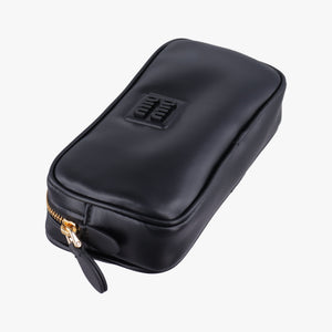 Vintage Miu Miu Logo belt Black leather  bum bag/waist bag | stylenewstar