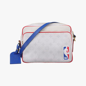 Pre-owned Louis Vuitton LVxNBA Nile Messenger 2021 CR Antarctica PVC coated canvas M45583 shoulderbag | stylenewstar