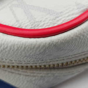 Pre-owned Louis Vuitton LVxNBA Nile Messenger 2021 CR Antarctica PVC coated canvas M45583 shoulderbag | stylenewstar