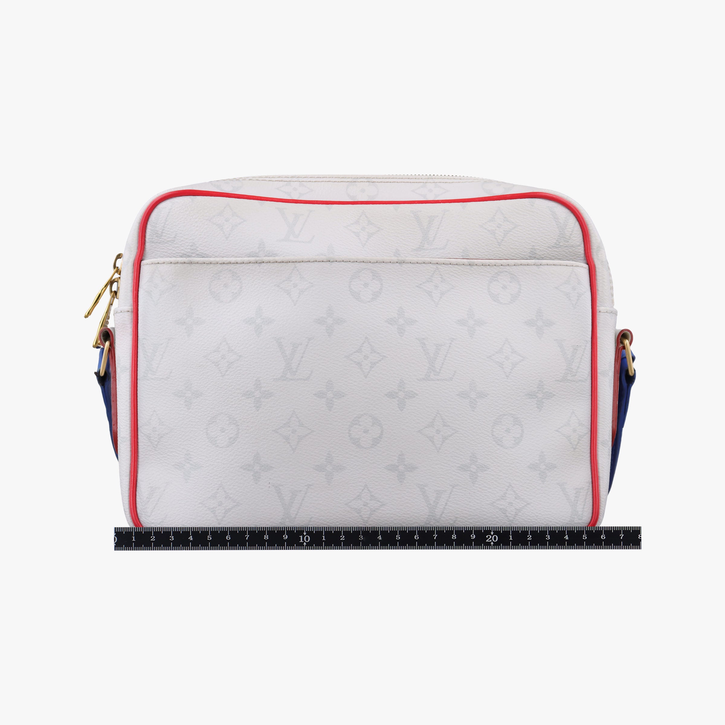 Pre-owned Louis Vuitton LVxNBA Nile Messenger 2021 CR Antarctica PVC coated canvas M45583 shoulderbag | stylenewstar