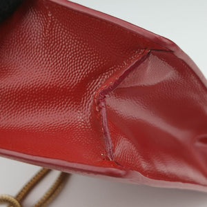 Pre-owned Yves Saint Laurent Small Betty Flap Red caviar skin 314516 shoulderbag | stylenewstar