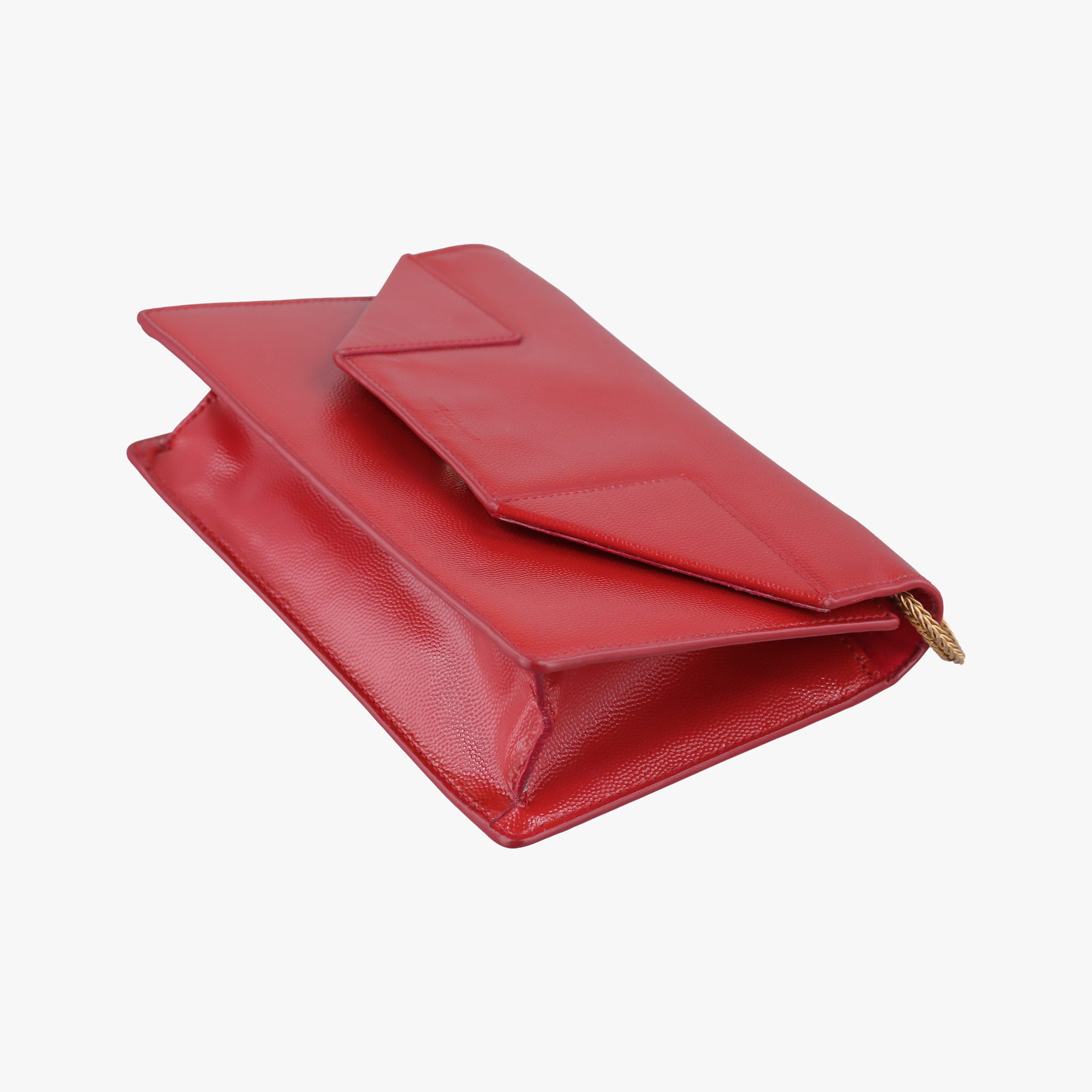 Pre-owned Yves Saint Laurent Small Betty Flap Red caviar skin 314516 shoulderbag | stylenewstar