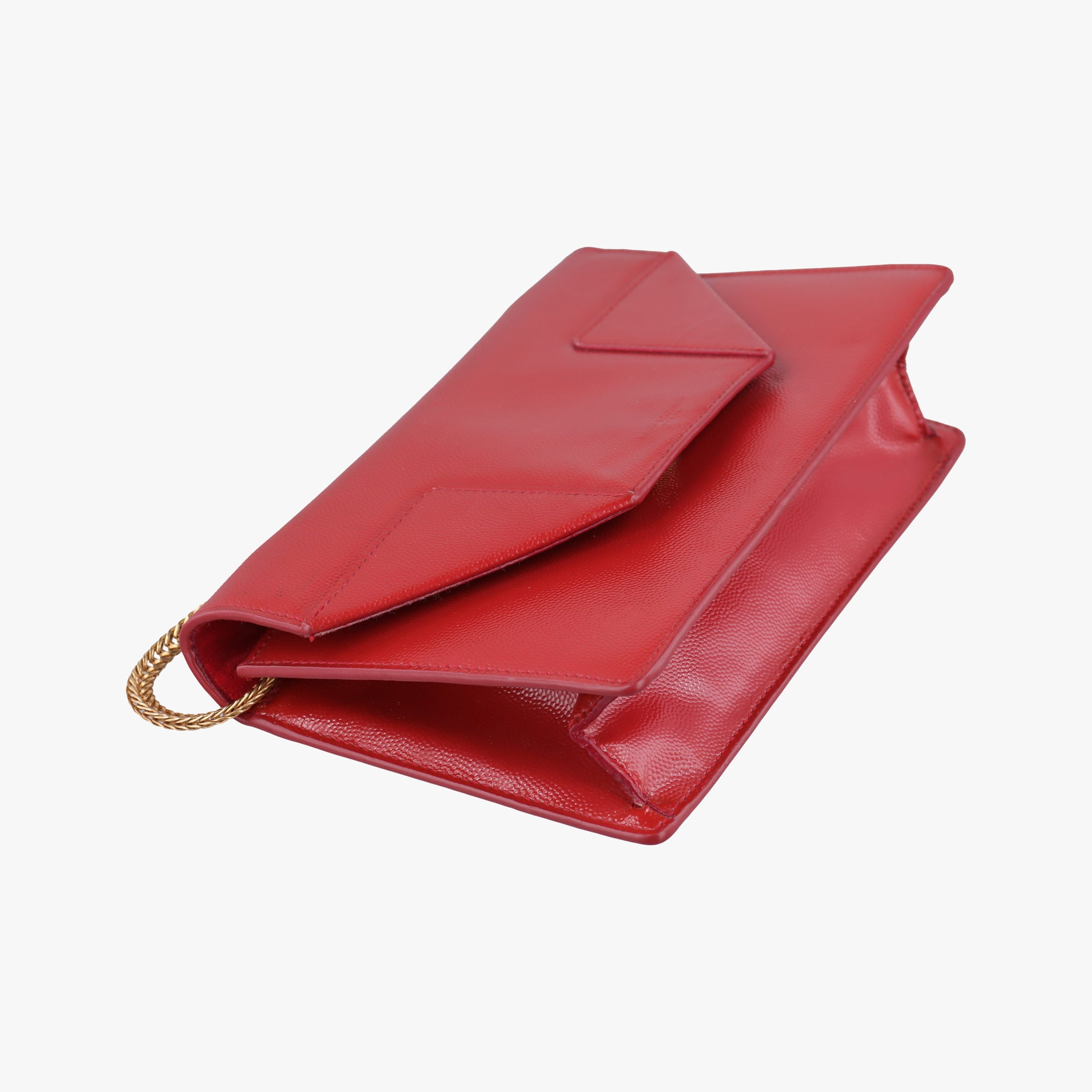Pre-owned Yves Saint Laurent Small Betty Flap Red caviar skin 314516 shoulderbag | stylenewstar