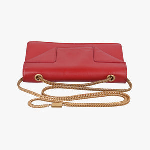 Pre-owned Yves Saint Laurent Small Betty Flap Red caviar skin 314516 shoulderbag | stylenewstar
