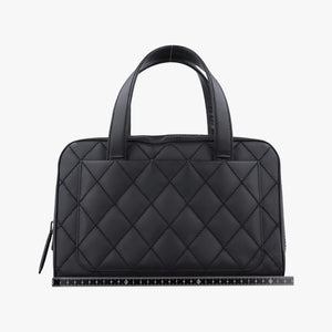 Pre-owned Chanel Wild Stitch Black Leather A14693 handbag | stylenewstar