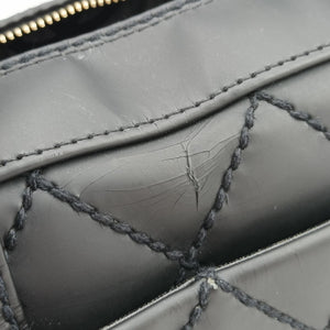 Pre-owned Chanel Wild Stitch Black Leather A14693 handbag | stylenewstar