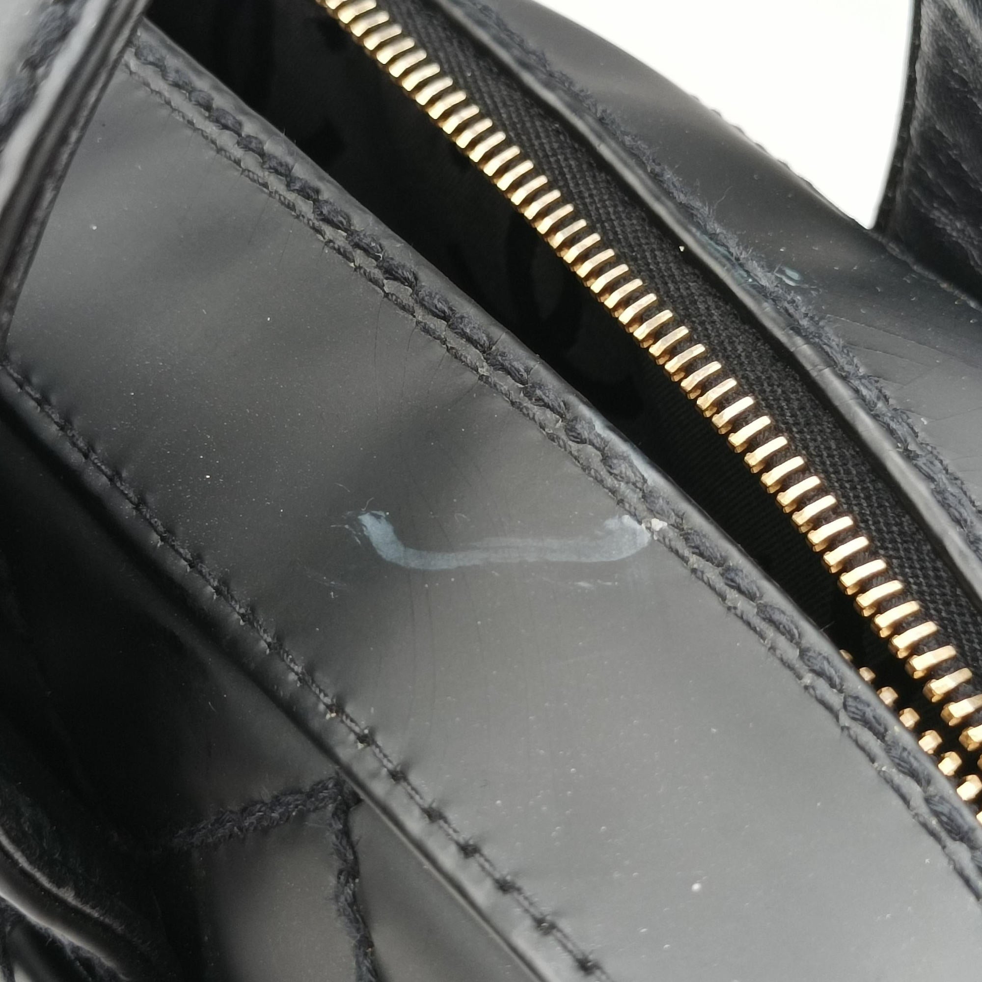 Pre-owned Chanel Wild Stitch Black Leather A14693 handbag | stylenewstar