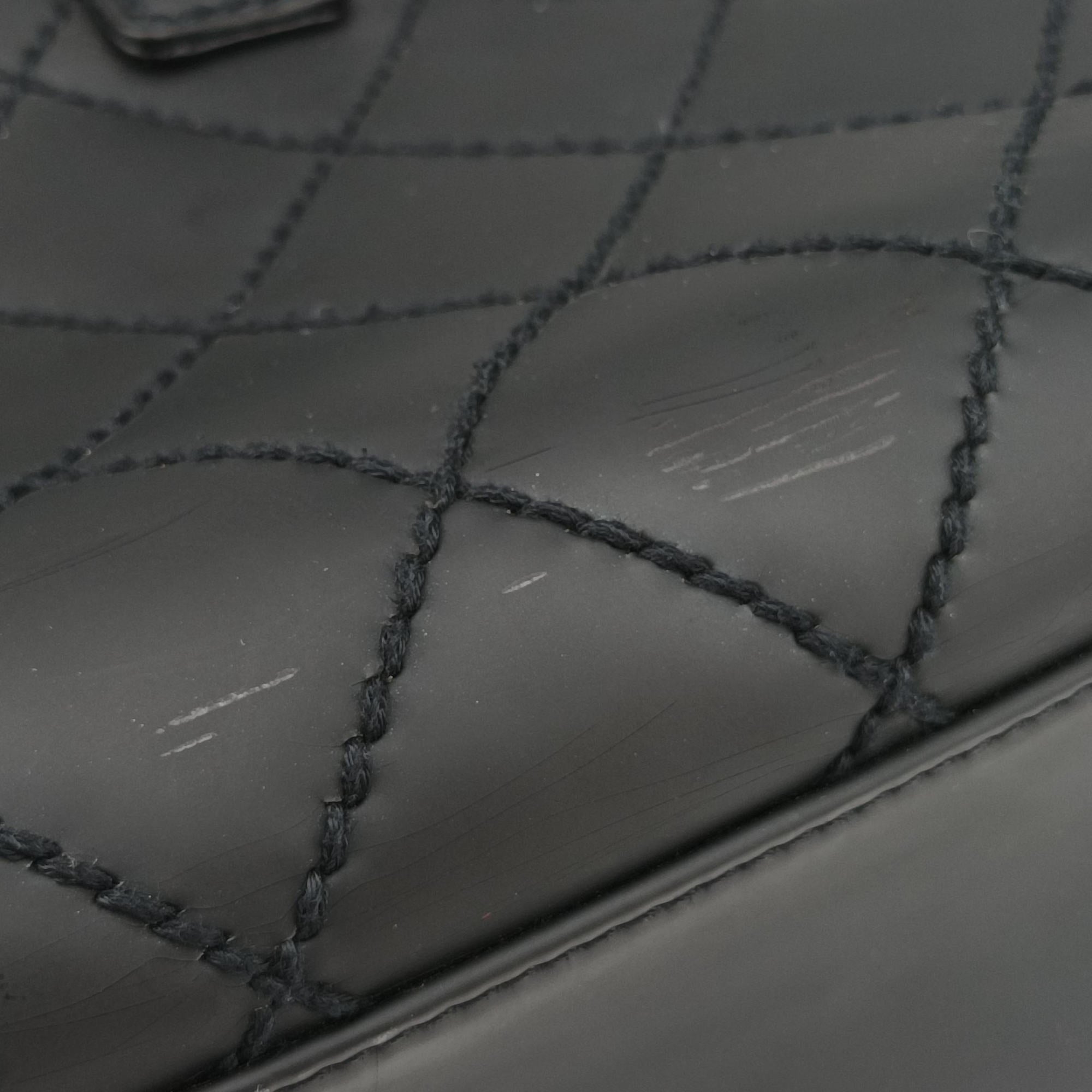 Pre-owned Chanel Wild Stitch Black Leather A14693 handbag | stylenewstar