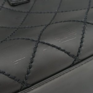 Pre-owned Chanel Wild Stitch Black Leather A14693 handbag | stylenewstar