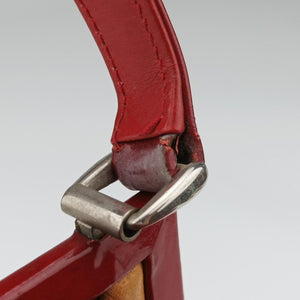 Pre-owned Gucci Vintage Red Patent Leather 000 78 handbag | stylenewstar