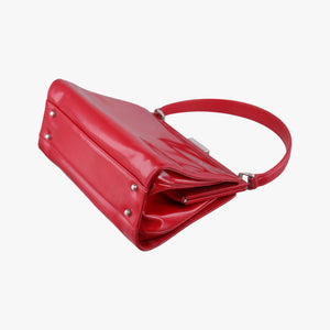 Pre-owned Gucci Vintage Red Patent Leather 000 78 handbag | stylenewstar