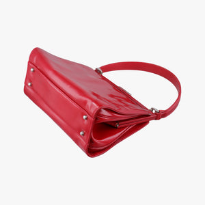 Pre-owned Gucci Vintage Red Patent Leather 000 78 handbag | stylenewstar