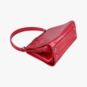 Pre-owned Gucci Vintage Red Patent Leather 000 78 handbag | stylenewstar