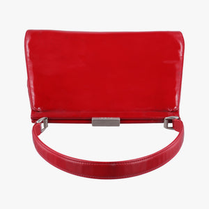 Pre-owned Gucci Vintage Red Patent Leather 000 78 handbag | stylenewstar
