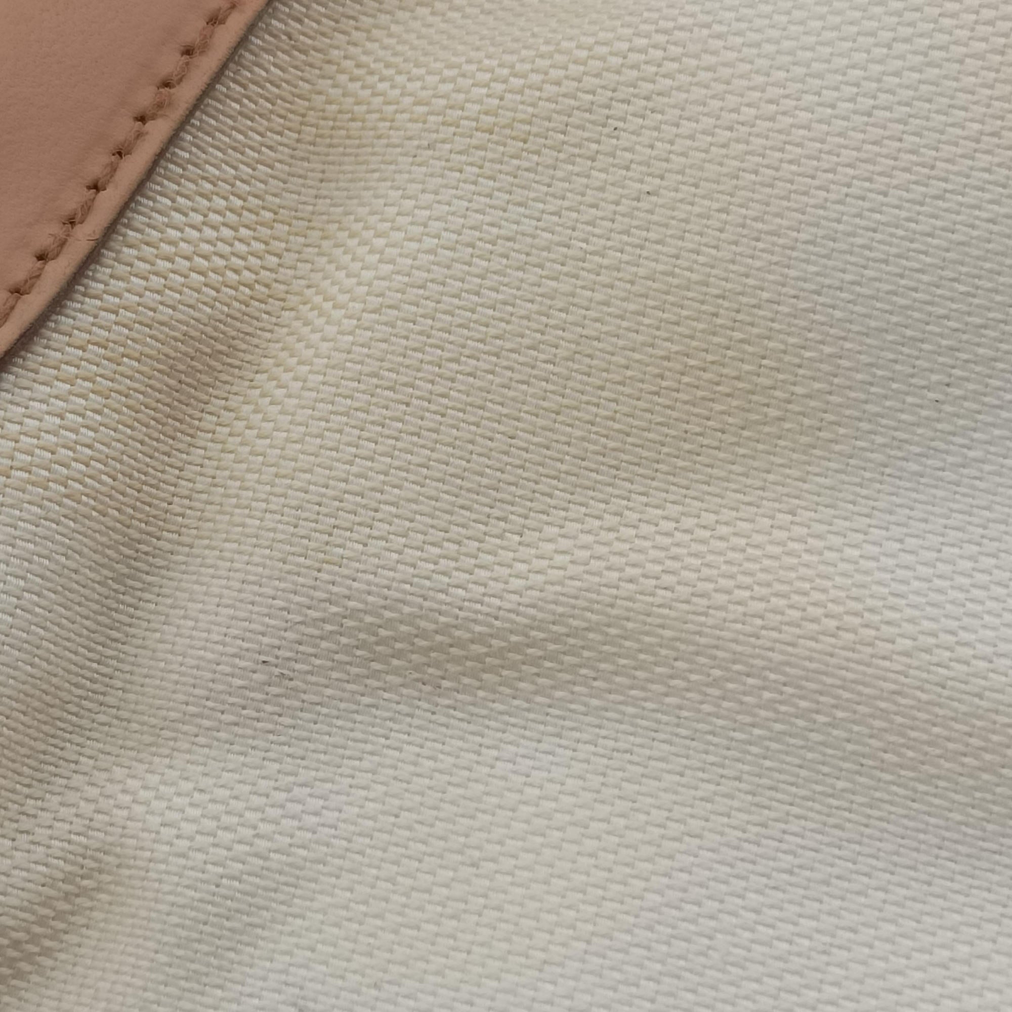 Secondhand Gucci Jackie White× Brown Canvas × Leather 001 38 shoulderbag | stylenewstar