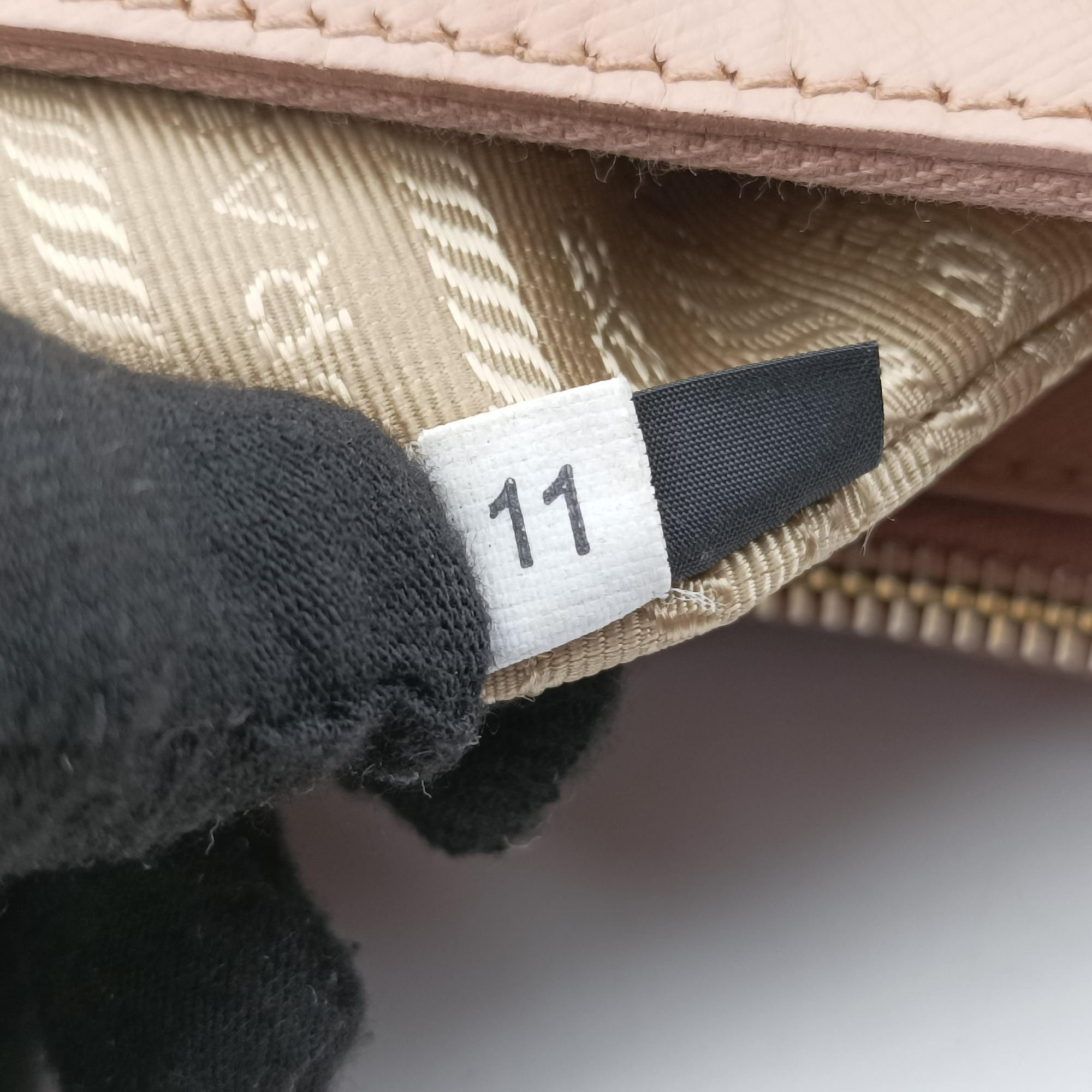 Pre-owned Prada Galleria Pink SAFFIANO Leather BN1801 shoulderbag | stylenewstar