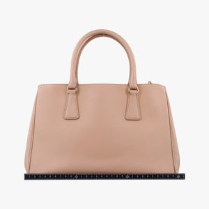 Pre-owned Prada Galleria Pink SAFFIANO Leather BN1801 shoulderbag | stylenewstar