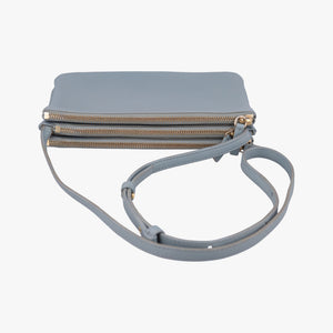 Pre-owned Celine TRIO Blue Leather  shoulderbag | stylenewstar