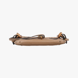 Pre-owned Chloe Paddington Pochette Vintage Camel Leather  shoulderbag | stylenewstar