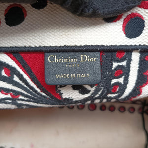 Pre-owned Christian Dior Book Tote Multicolour Canvas  handbag | stylenewstar