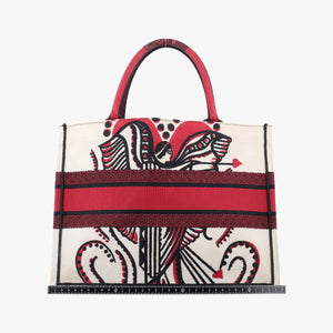 Pre-owned Christian Dior Book Tote Multicolour Canvas  handbag | stylenewstar