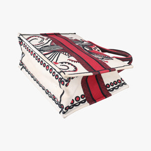Pre-owned Christian Dior Book Tote Multicolour Canvas  handbag | stylenewstar