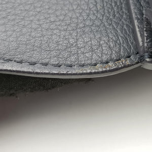 Pre-owned Christian Dior Saddle Navy leather  shoulderbag | stylenewstar