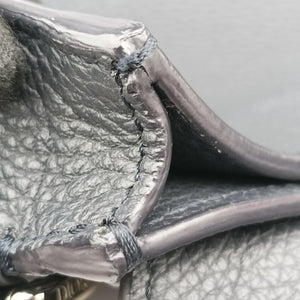 Pre-owned Christian Dior Saddle Navy leather  shoulderbag | stylenewstar