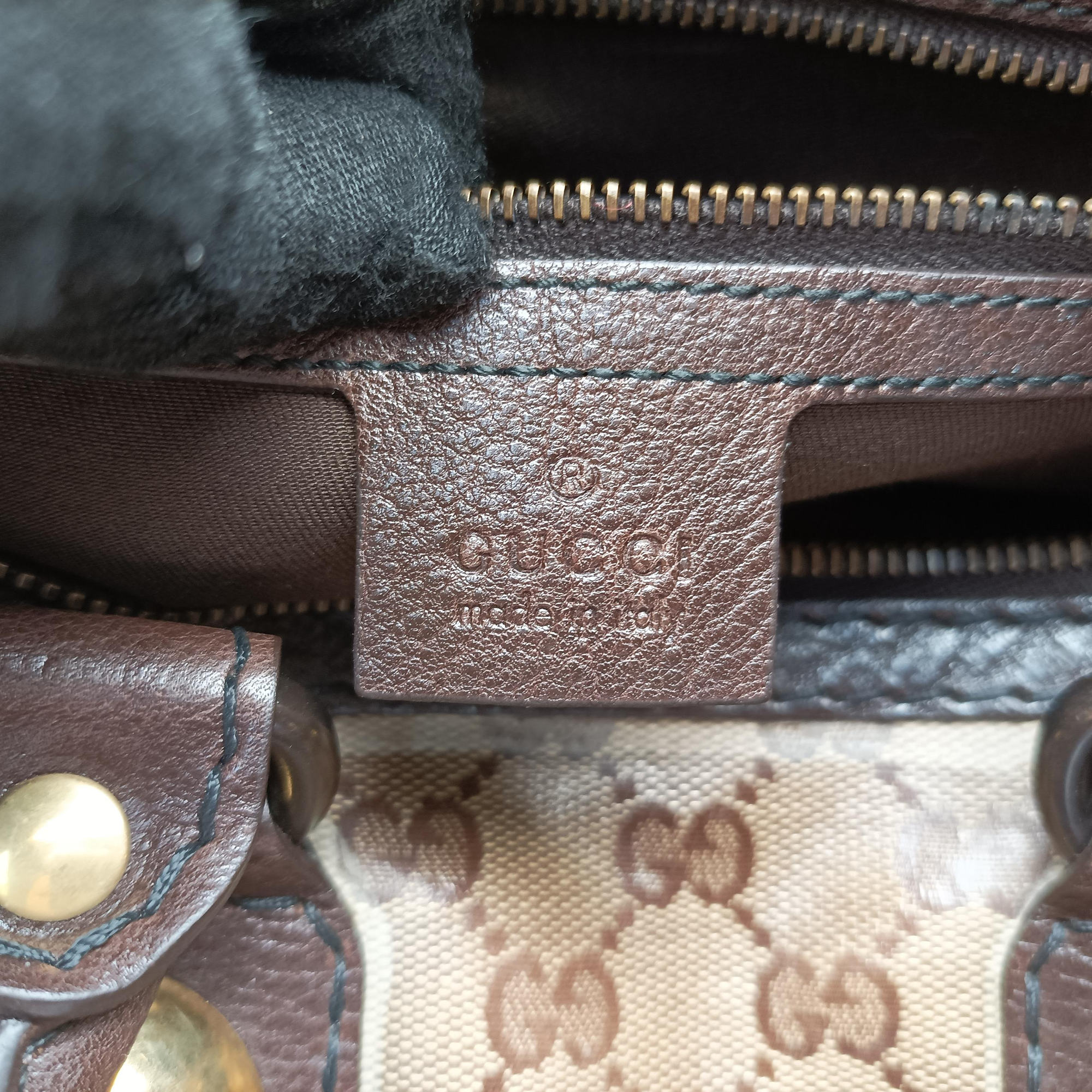 Secondhand Gucci Babushka Multicolour PVC coated canvas 207775 handbag | stylenewstar