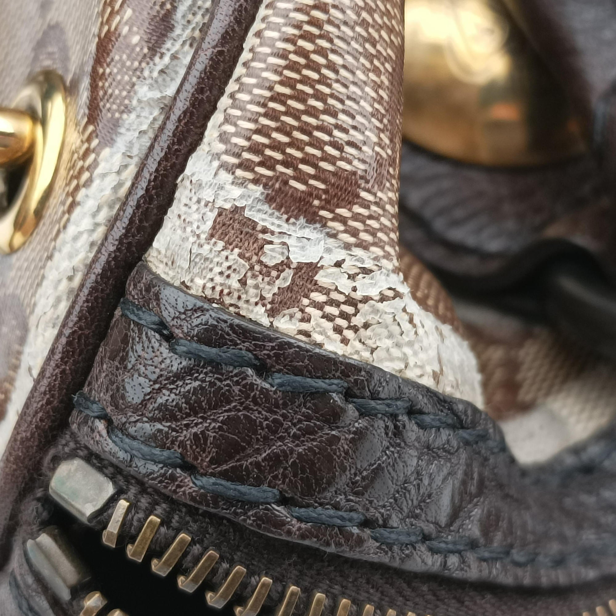 Secondhand Gucci Babushka Multicolour PVC coated canvas 207775 handbag | stylenewstar