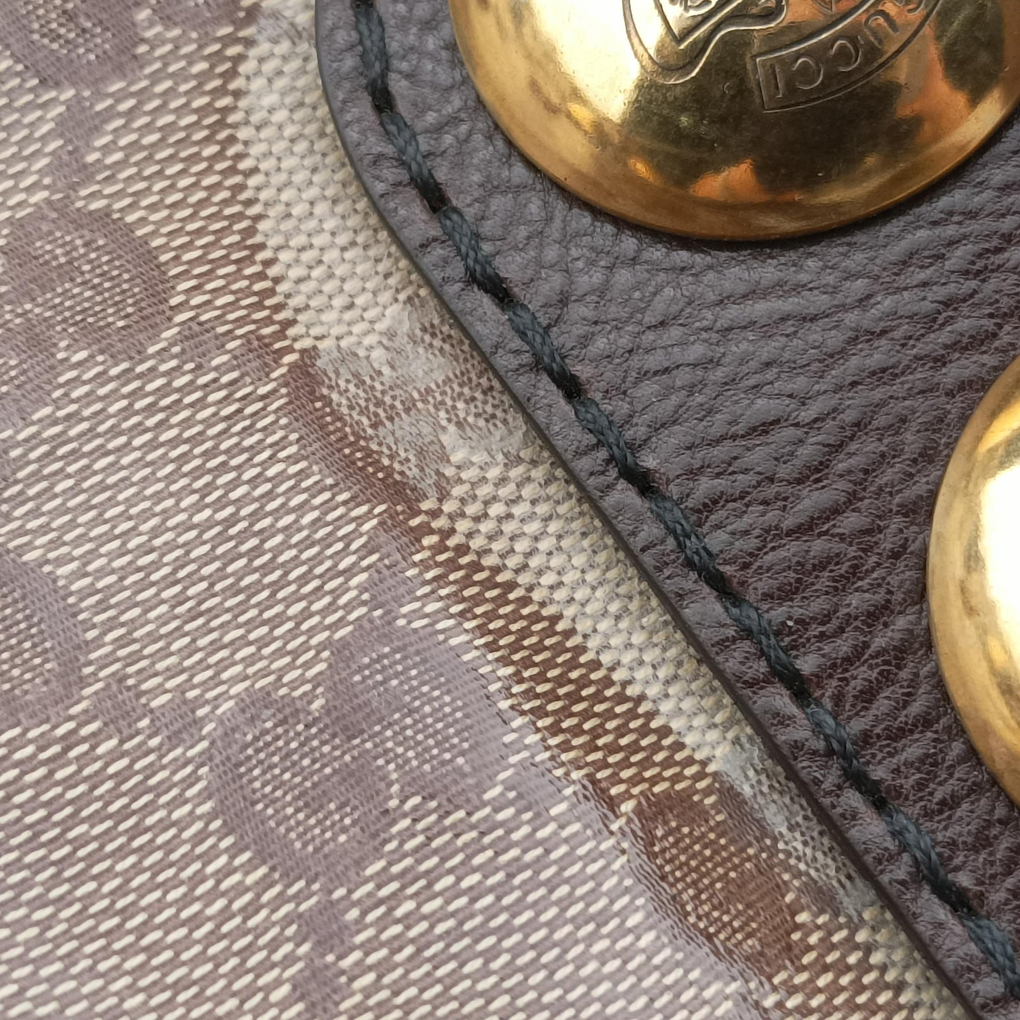 Secondhand Gucci Babushka Multicolour PVC coated canvas 207775 handbag | stylenewstar