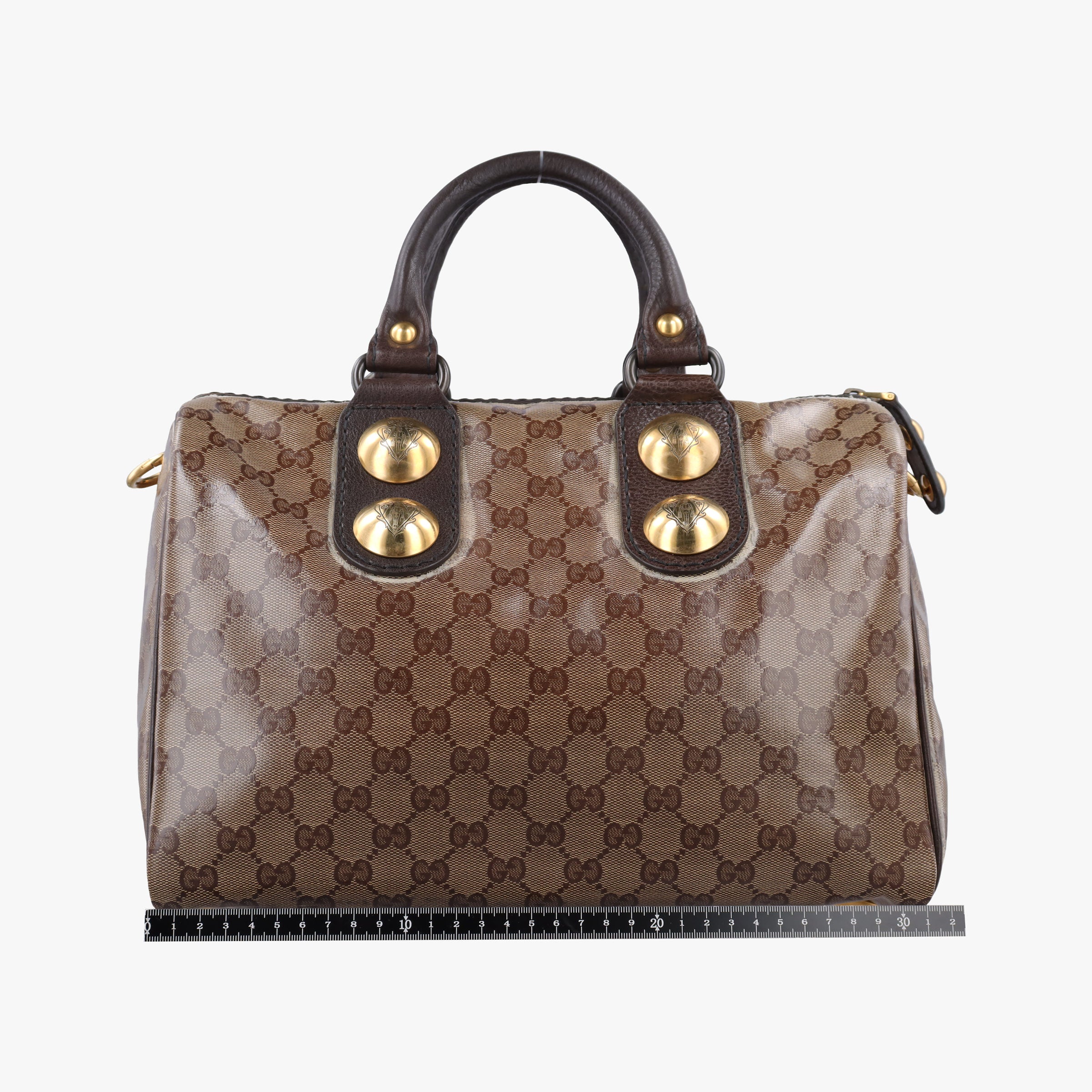 Secondhand Gucci Babushka Multicolour PVC coated canvas 207775 handbag | stylenewstar