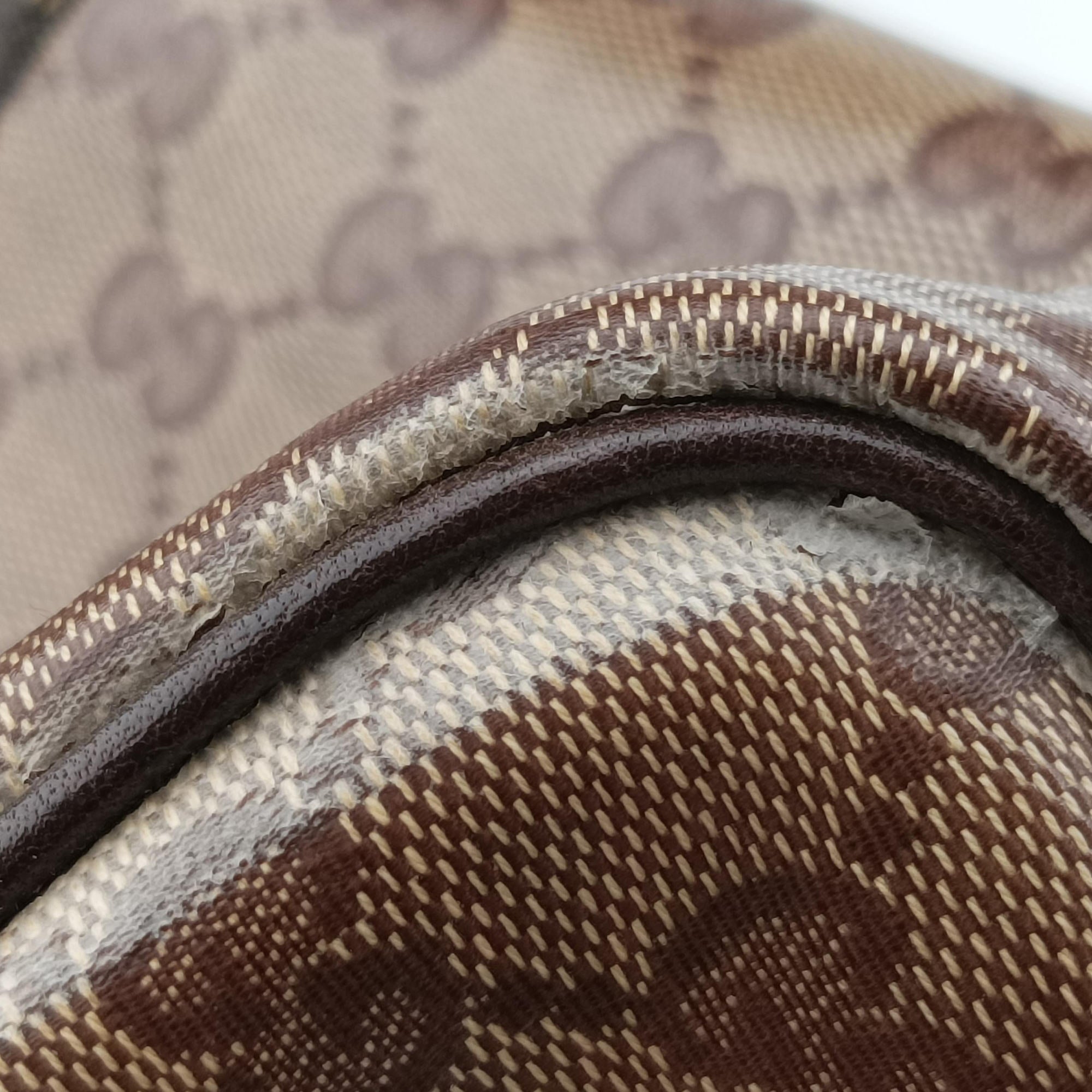 Secondhand Gucci Babushka Multicolour PVC coated canvas 207775 handbag | stylenewstar