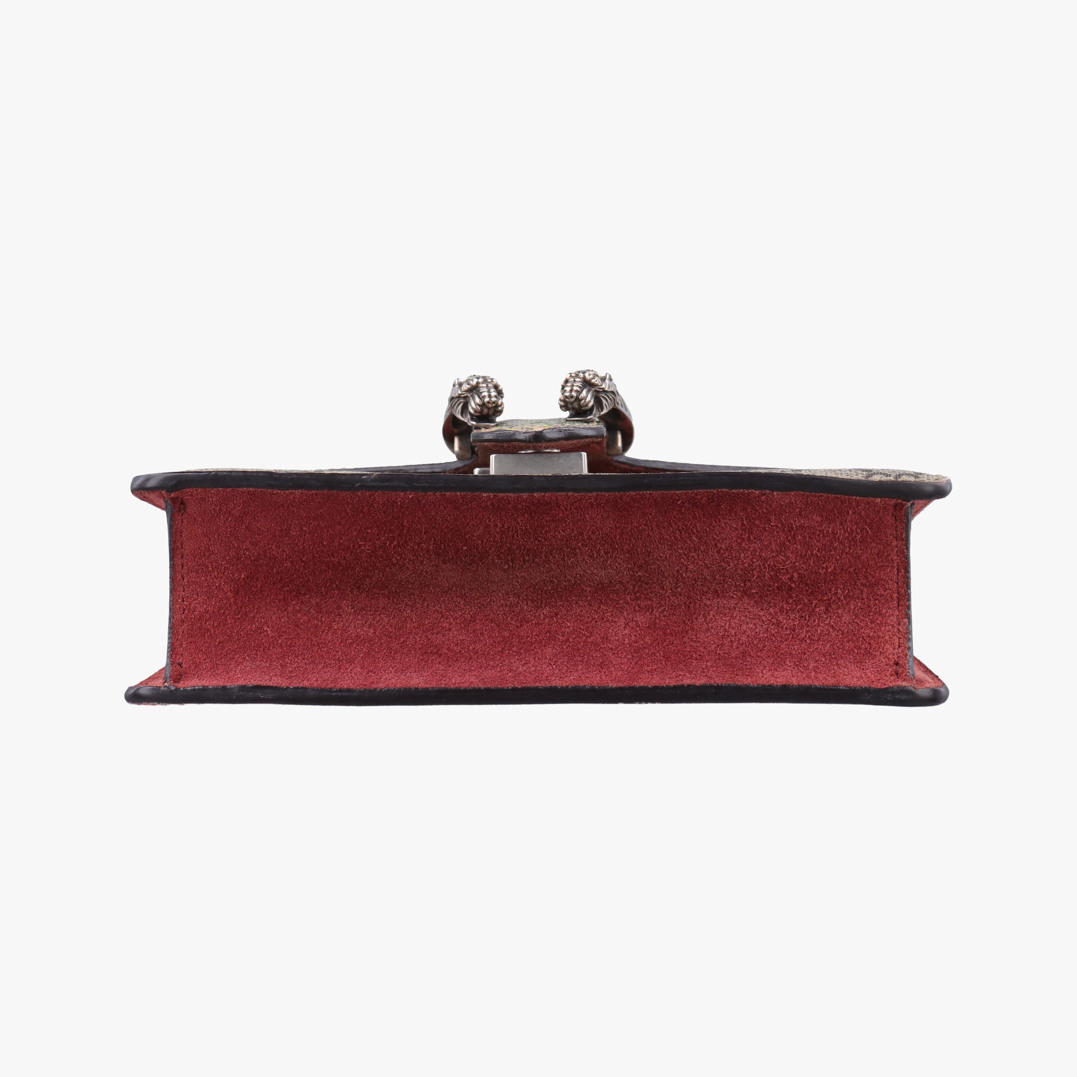Pre-owned Gucci Dionysus beige×red×Multicolour PVC coated canvas × suede 421970 shoulderbag | stylenewstar