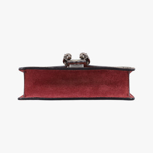 Pre-owned Gucci Dionysus beige×red×Multicolour PVC coated canvas × suede 421970 shoulderbag | stylenewstar