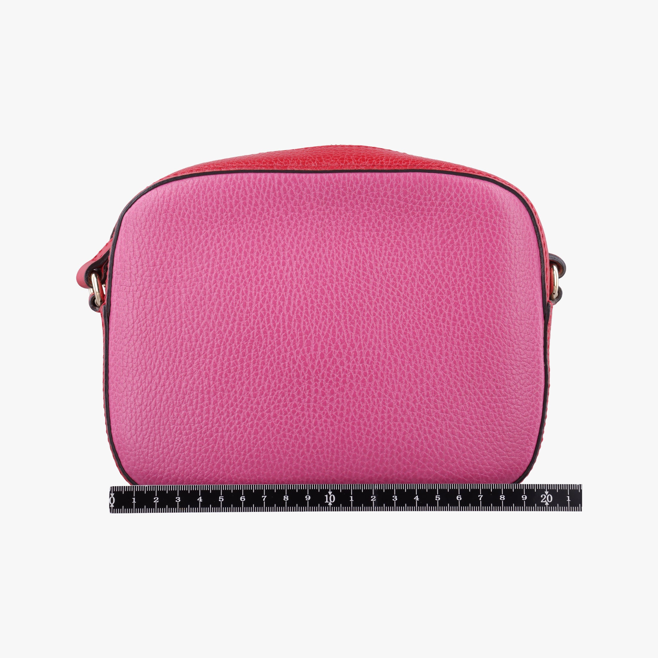 Pre-owned Gucci Soho Rose x red Leather 431567 shoulderbag | stylenewstar