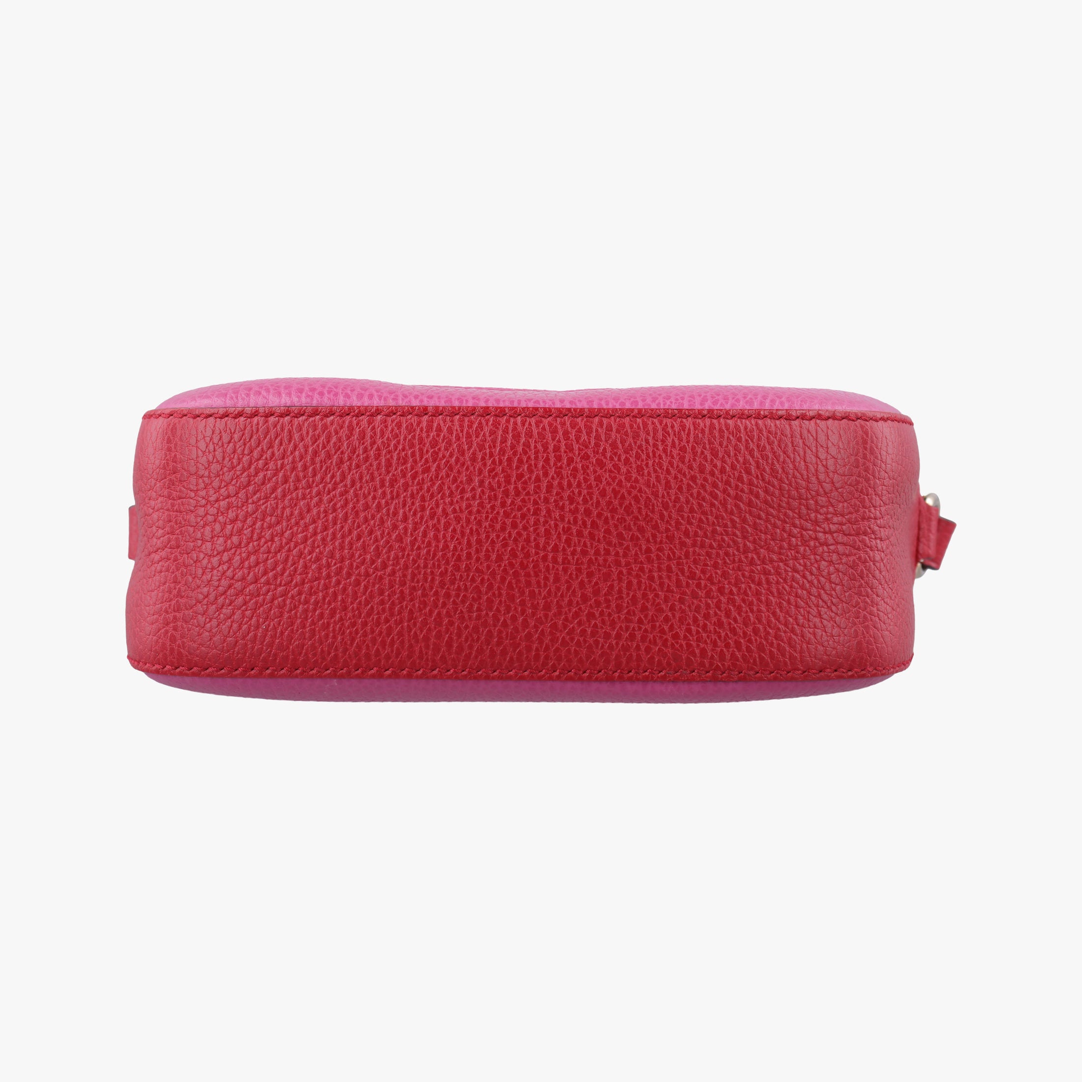 Pre-owned Gucci Soho Rose x red Leather 431567 shoulderbag | stylenewstar