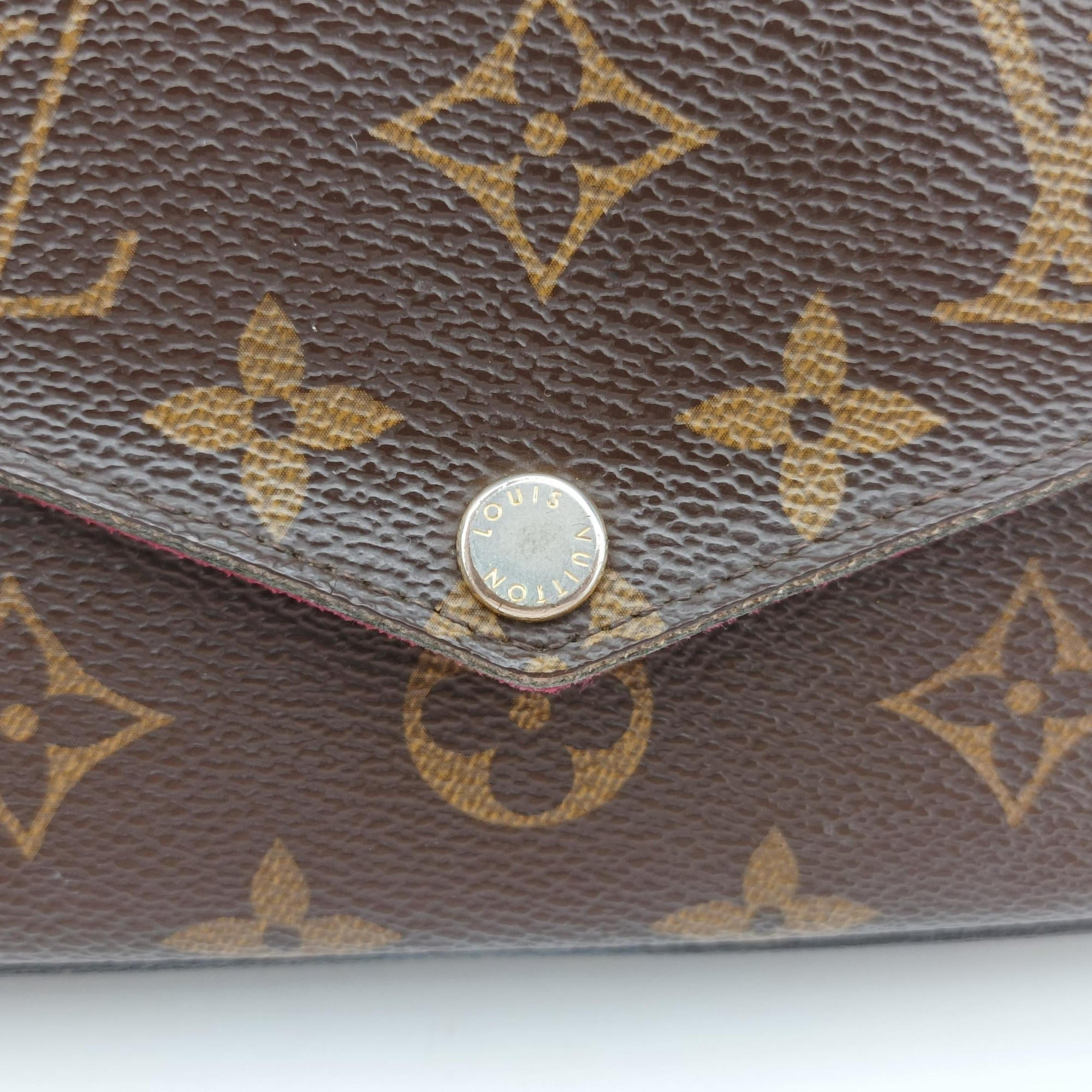 Pre-owned Louis Vuitton Pochette Felicie Brown Monogram Canvas M61276 shoulderbag | stylenewstar