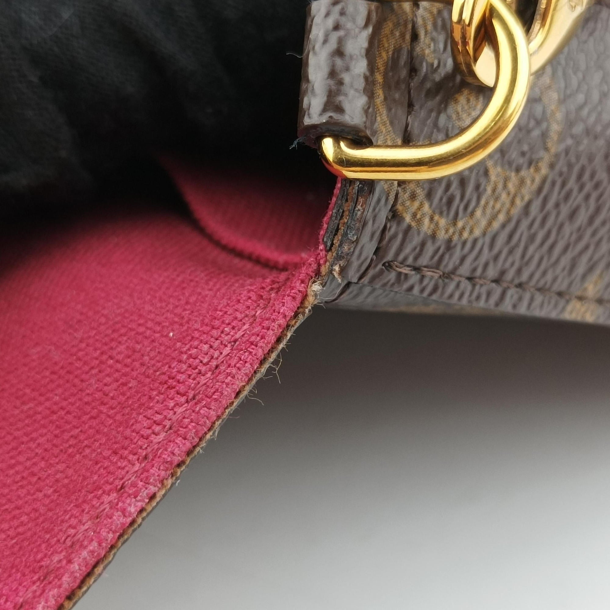 Pre-owned Louis Vuitton Pochette Felicie Brown Monogram Canvas M61276 shoulderbag | stylenewstar