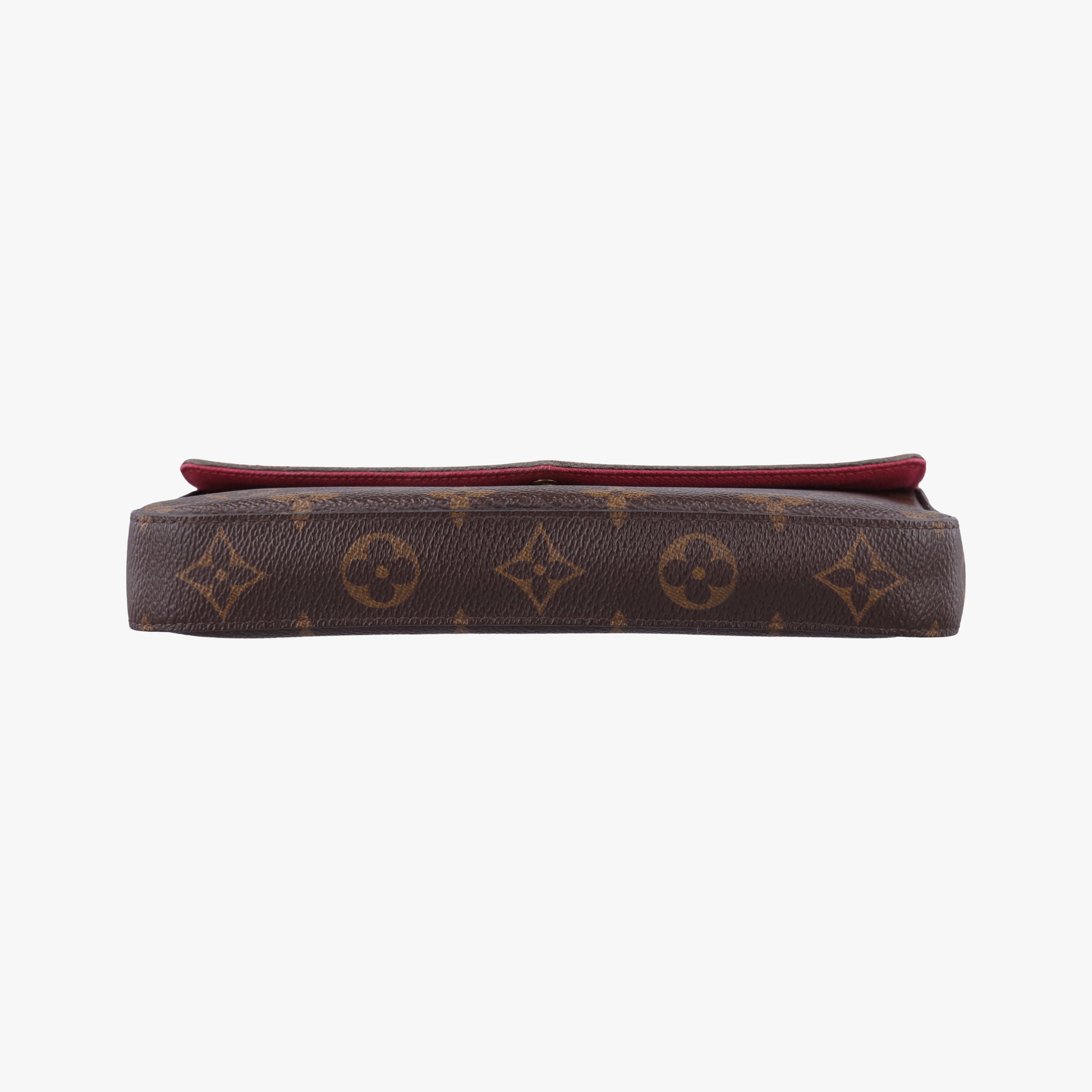 Pre-owned Louis Vuitton Pochette Felicie Brown Monogram Canvas M61276 shoulderbag | stylenewstar