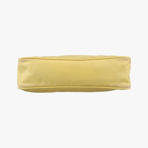 Secondhand Prada Re-Edition2000 Yellow nylon 1NE515 handbag | stylenewstar