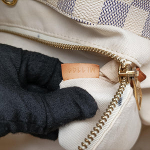 Pre-owned Louis Vuitton Cabas MM Azur Damier Canvas N41375 shoulderbag | stylenewstar