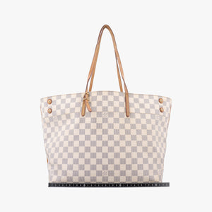 Pre-owned Louis Vuitton Cabas MM Azur Damier Canvas N41375 shoulderbag | stylenewstar