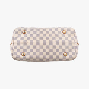 Pre-owned Louis Vuitton Cabas MM Azur Damier Canvas N41375 shoulderbag | stylenewstar