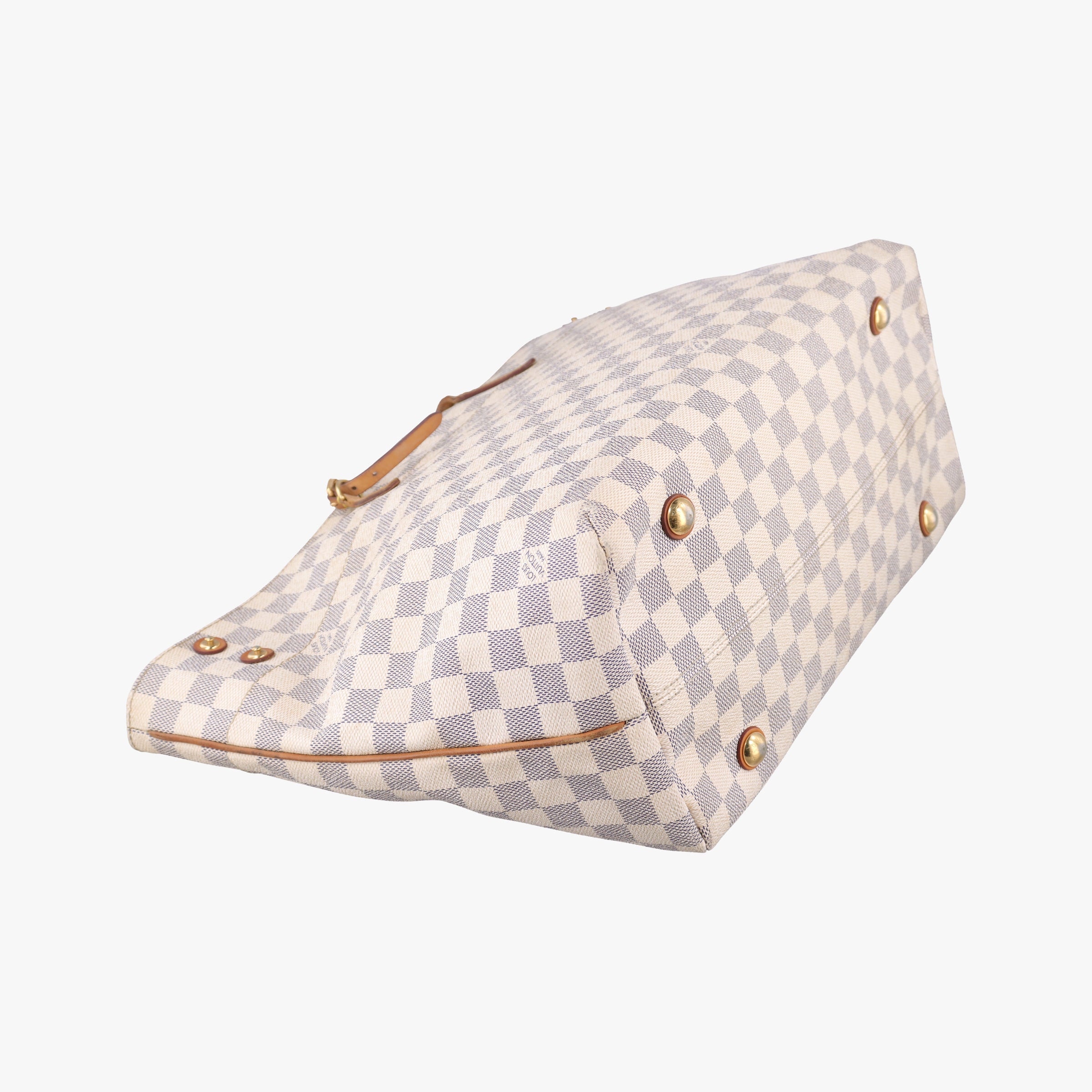 Pre-owned Louis Vuitton Cabas MM Azur Damier Canvas N41375 shoulderbag | stylenewstar
